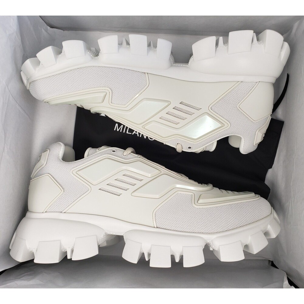 Prada Mens Cloudbust Thunder Chunky Platform Sneakers Shoes Size 12 - Italy Made - Picture 4 of 6